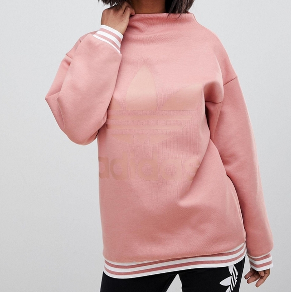 Adidas Adicolor High Neck Sweatshirt - Picture 1 of 7